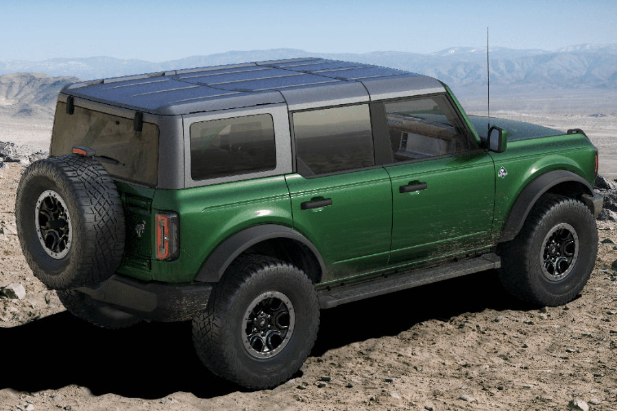 Ford Bronco rear view